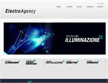 Tablet Screenshot of electroagency.com